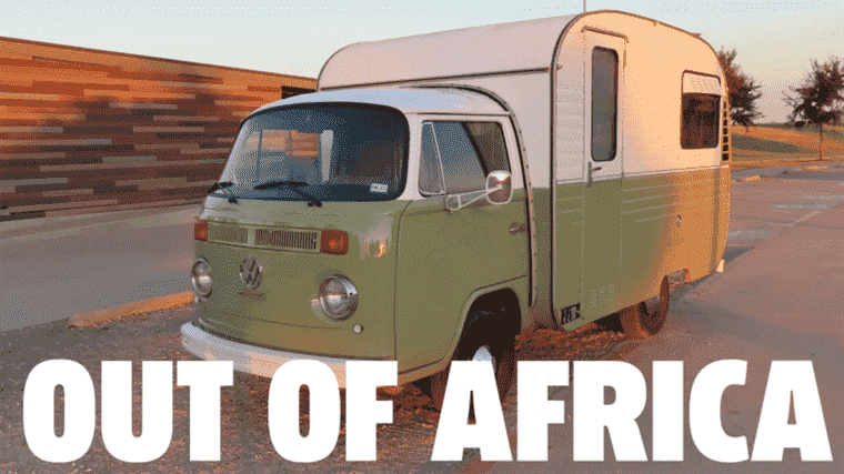 Regardez ce camping-car VW sud-africain extrêmement rare sur Apportez une remorque