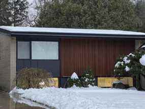 La maison de John Leonard Lee Mullowney et Tonya Bender sur Briarcliffe Drive à Rothwell Heights.