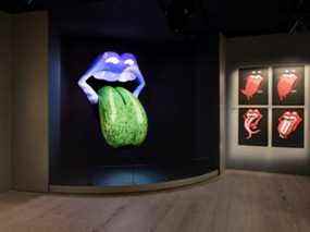 La galerie d'art et de design des Rolling Stones : exposition Unzipped.