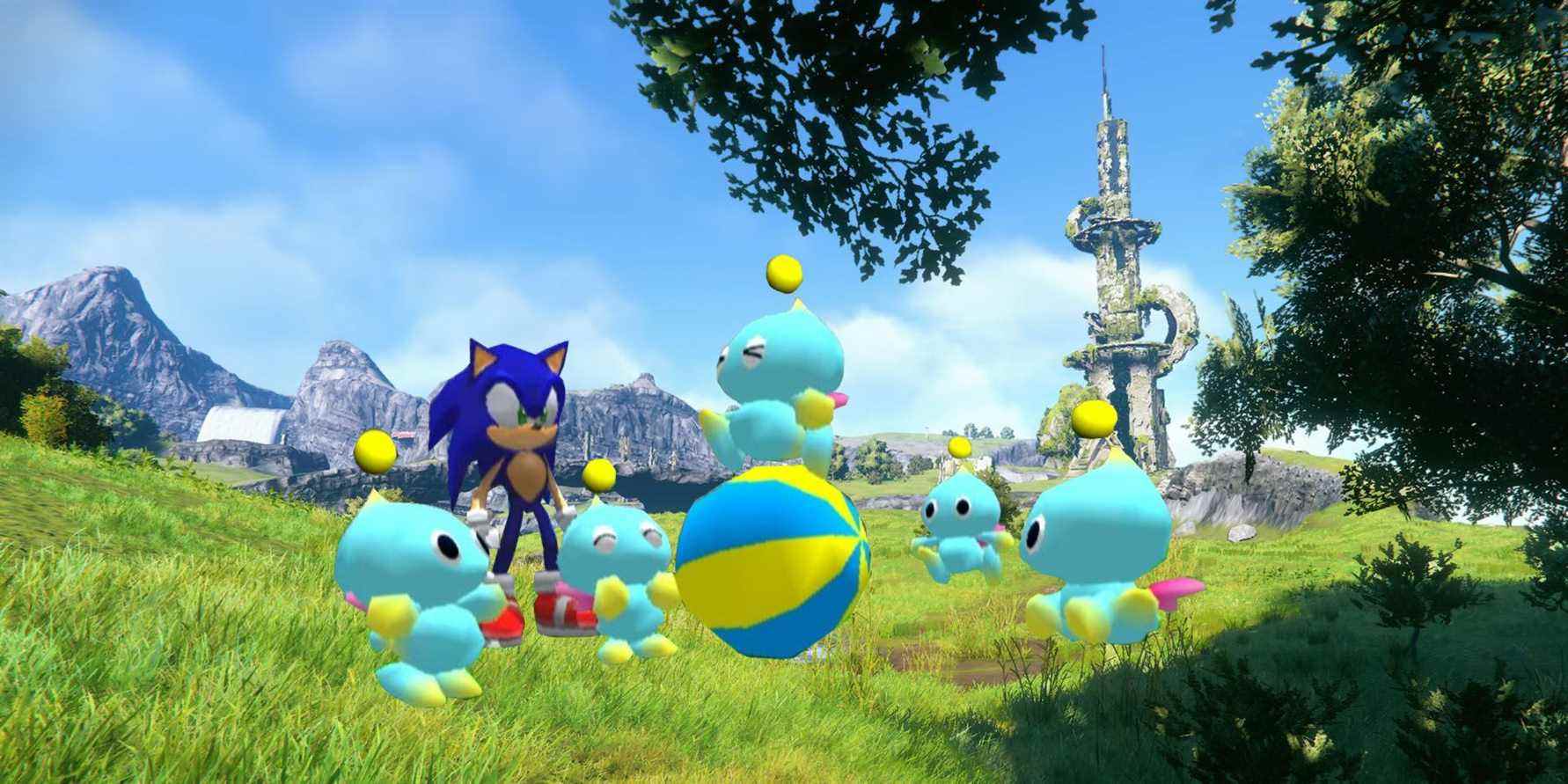 Sonic Frontiers pourrait ramener Chao Garden
