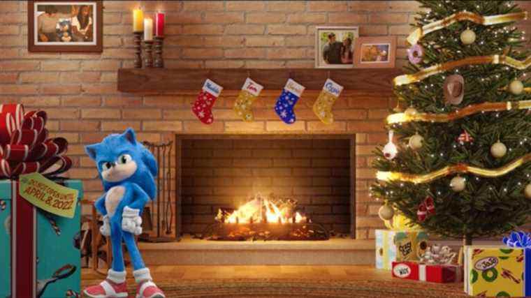 Sonic the Hedgehog célèbre Noël avec Yule Log Livestream
