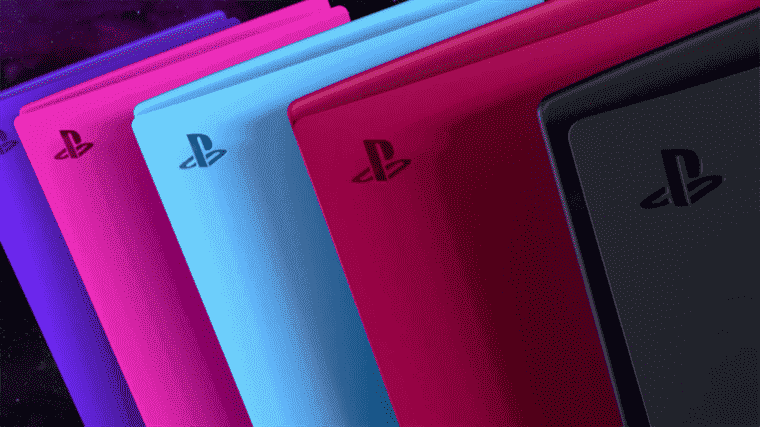 Sony annonce de nouvelles housses de console PS5 en noir, bleu, rouge et plus
