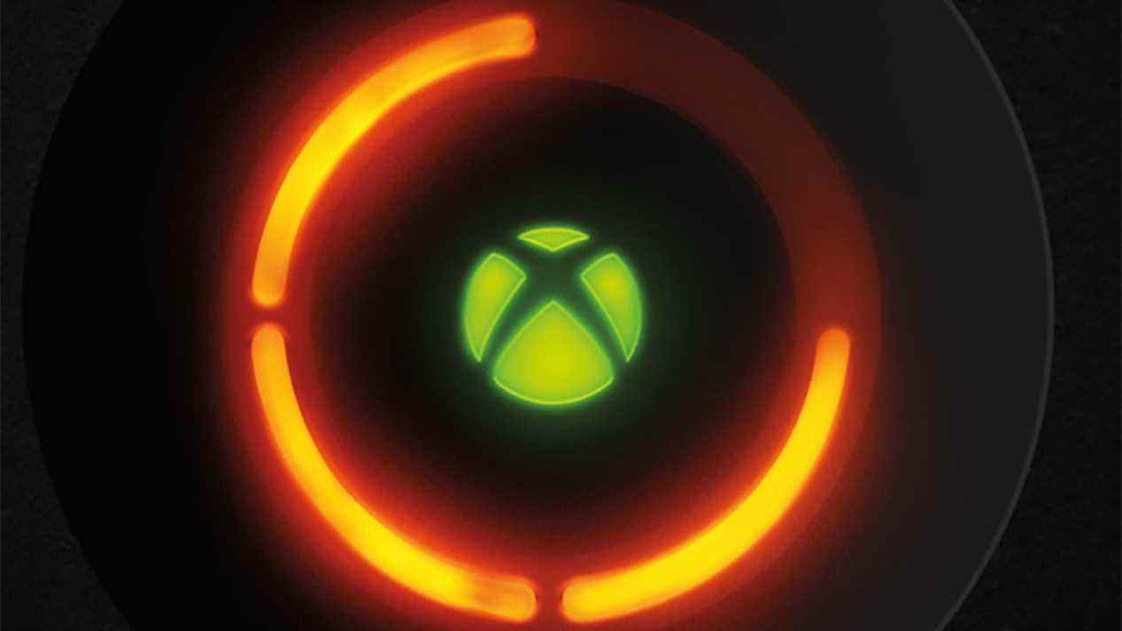 Souvenir de l'infâme anneau rouge de la mort de Xbox avec une affiche vendue par Xbox elle-même
