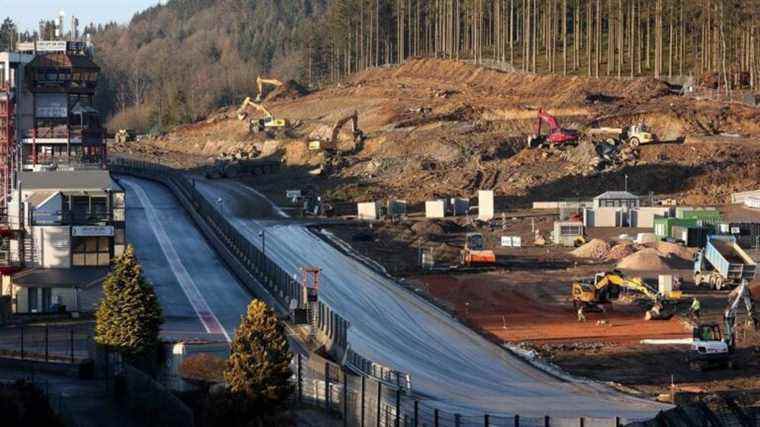 Spa-Francorchamps dévoile des photos de travaux de rénovation