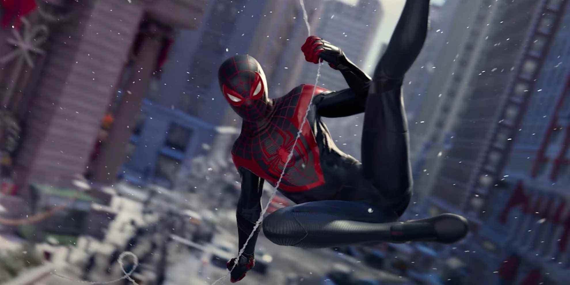 Spider-Man : Miles Morales entre dans le top 10 des ventes à temps pour Noël
