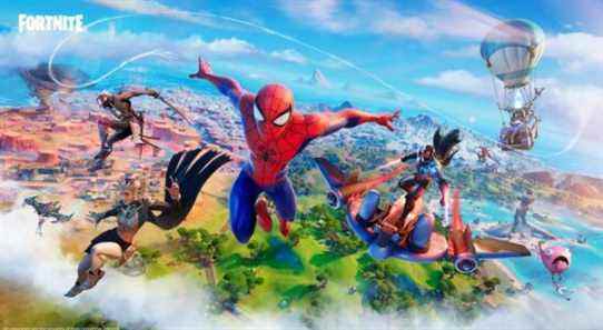 Spider-Man rejoint Fortnite !  Le chapitre 3 propose une île repensée, des mécanismes de jeu coulissants et oscillants, des camps et plus encore !