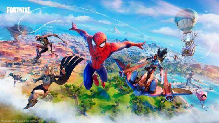 
   Spider-Man rejoint Fortnite !  Le chapitre 3 propose une île repensée, des mécanismes de jeu coulissants et oscillants, des camps et plus encore !

