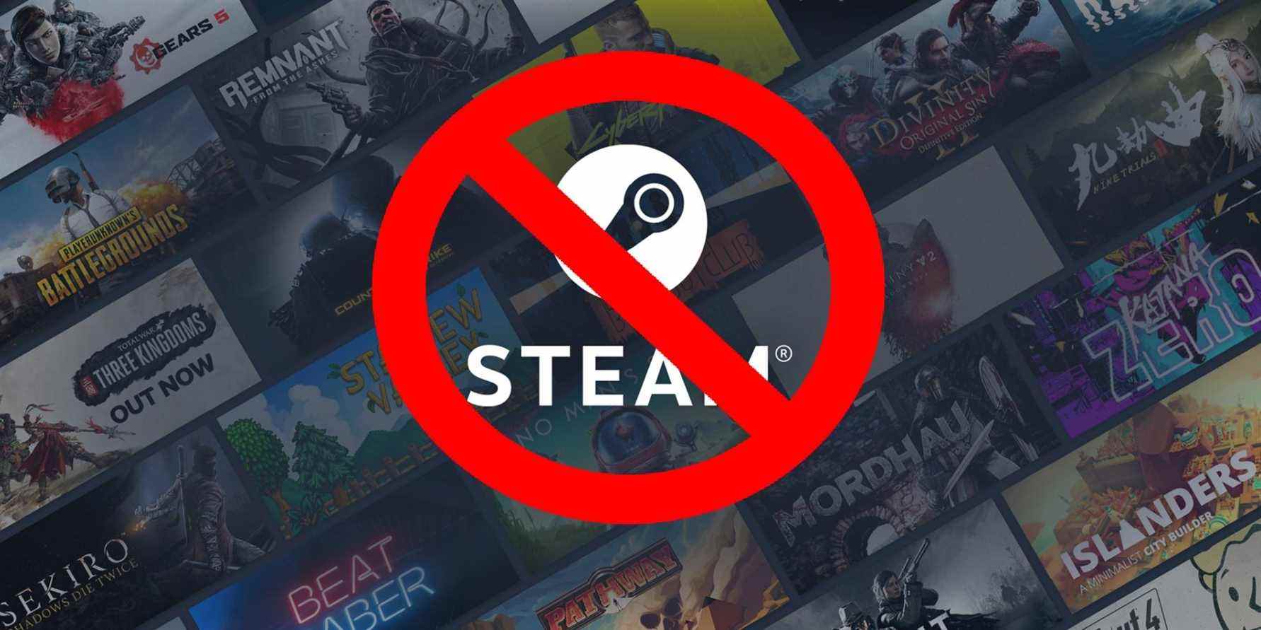 Steam a peut-être été interdit en Chine
