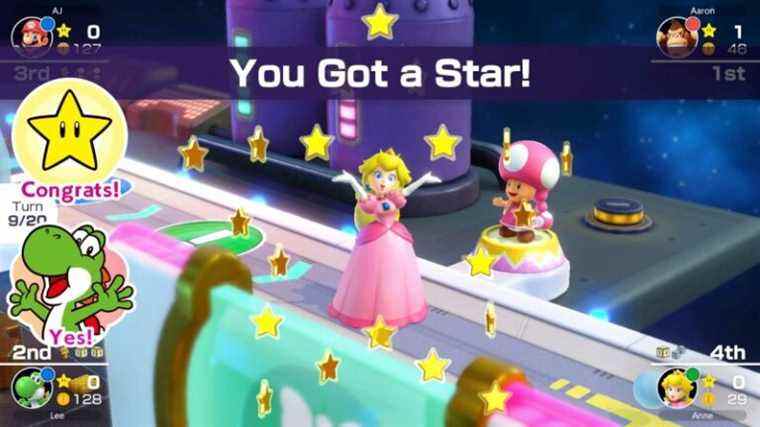 Superstars de Mario Party
