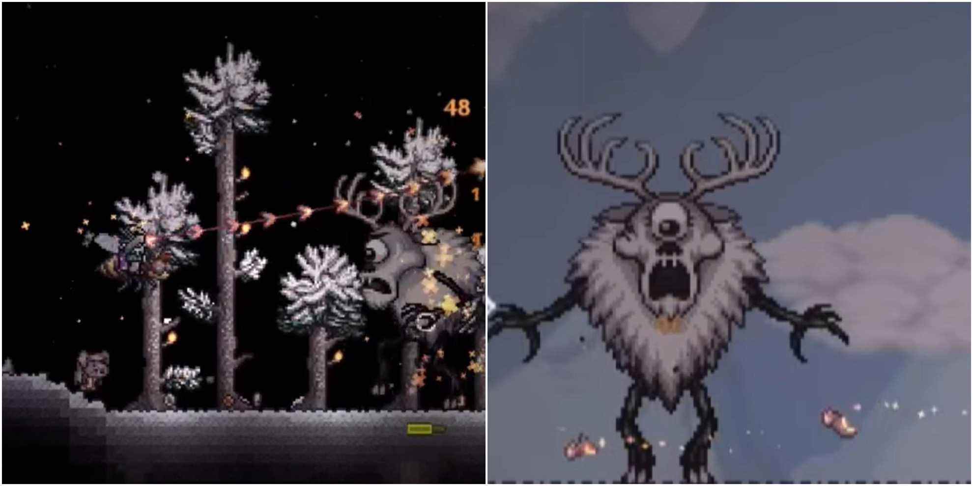 Terraria : Comment vaincre le boss Deerclops
