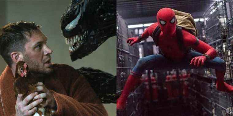 Tom Hardy a tourné la scène post-crédits de Venom 2 sur Spider-Man: No Way Home Set
