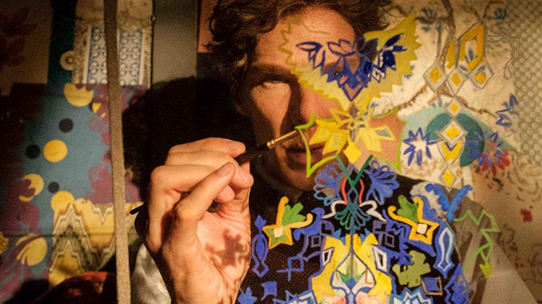 Benedict Cumberbatch dans La vie électrique de Louis Wain