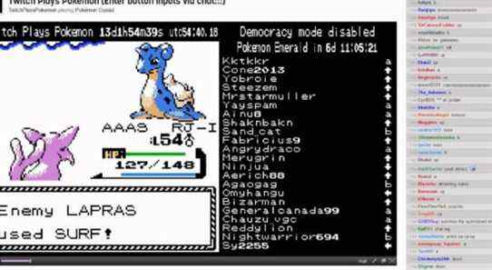 Twitch Chat bat Pokemon Crystal en seulement 36 heures