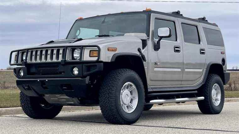 Un Hummer H2 à faible kilométrage vient d’être vendu aux enchères pour 58 000 $ parce que BaT