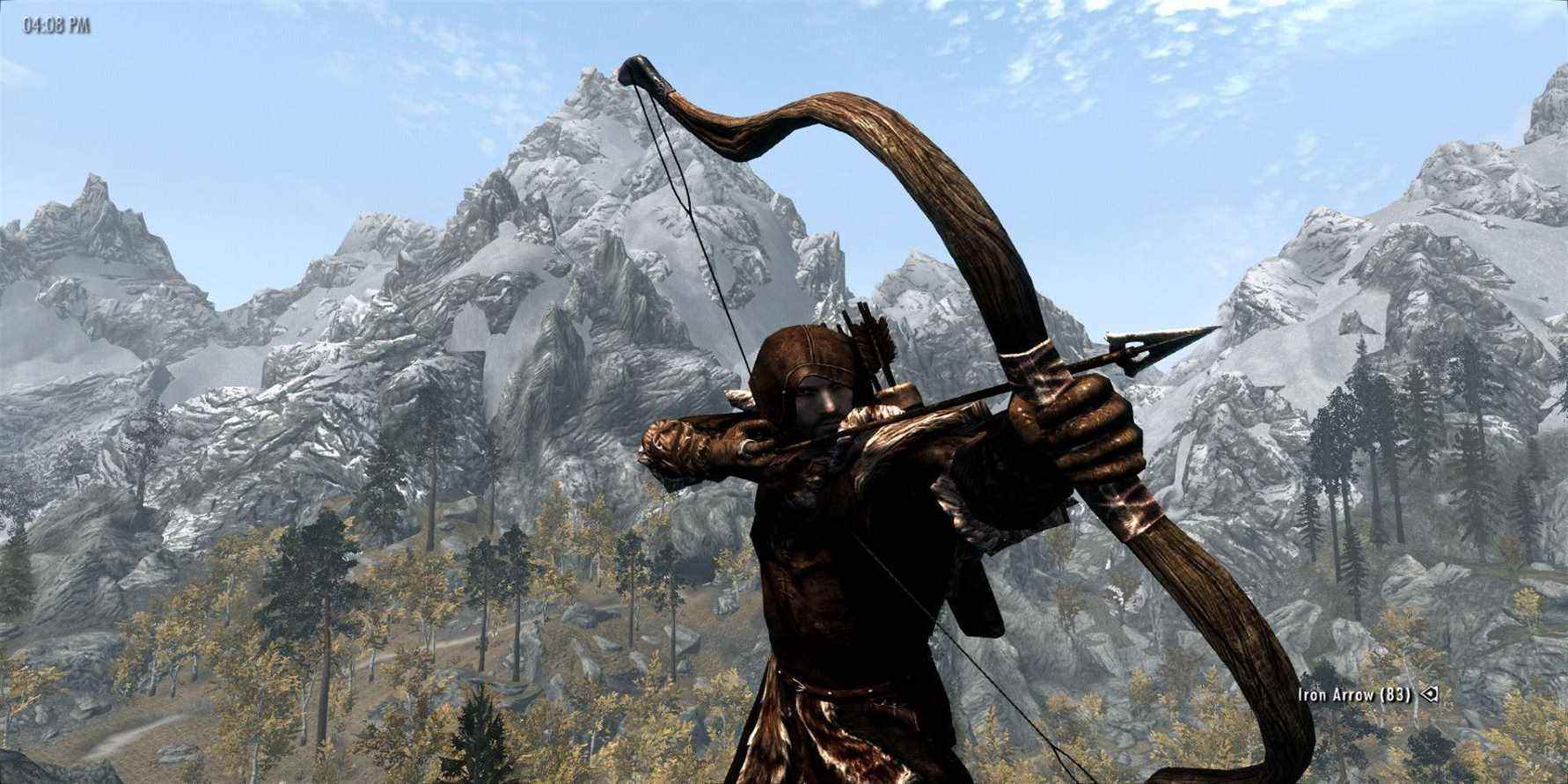 Un clip hilarant de Skyrim montre un tir à la tête de flèche complètement inefficace
