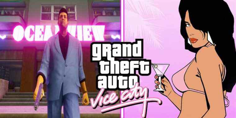 Un fan compare les changements de carte de la mise à jour 1.04 de GTA Vice City