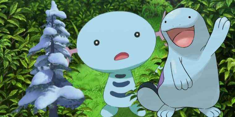 Un fan de Pokémon fait un arbre de Noël Quagsire