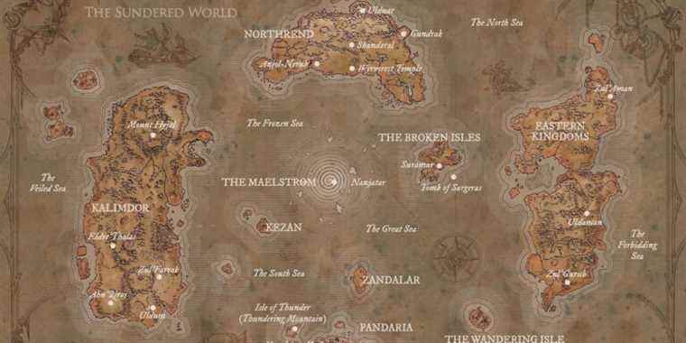 Un joueur de World of Warcraft crée une carte du Michigan dans le style de WoW Classic