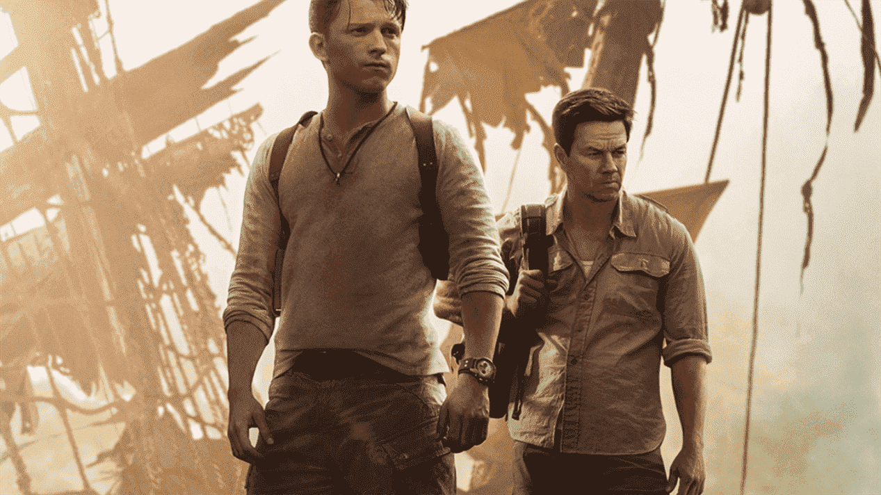 Une nouvelle affiche de film Uncharted révélée avec Tom Holland et Mark Wahlberg
