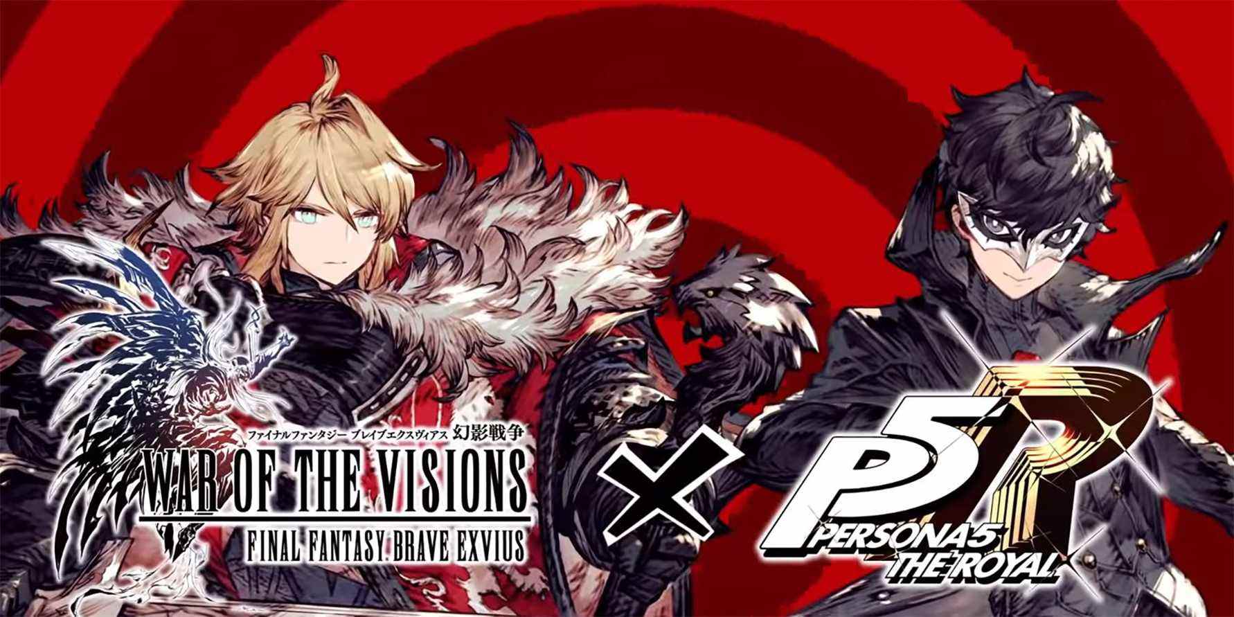 War of The Visions: le crossover Final Fantasy Brave Exvius Persona 5 expliqué
