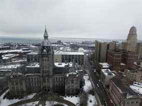 Une vue du centre-ville de Buffalo, New York, en 2012.