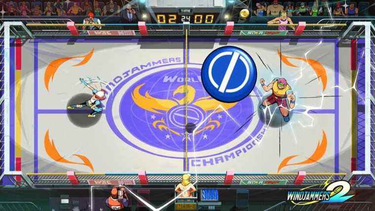 Windjammers 2 tourne sur Switch dans la nouvelle année
