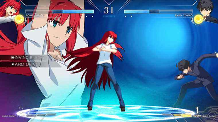 
      melty Blood: Aoko Aozaki, personnage DLC gratuit de Type Lumina annoncé    
