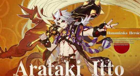 Genshin Impact : un guide complet des constellations d'Arataki Itto