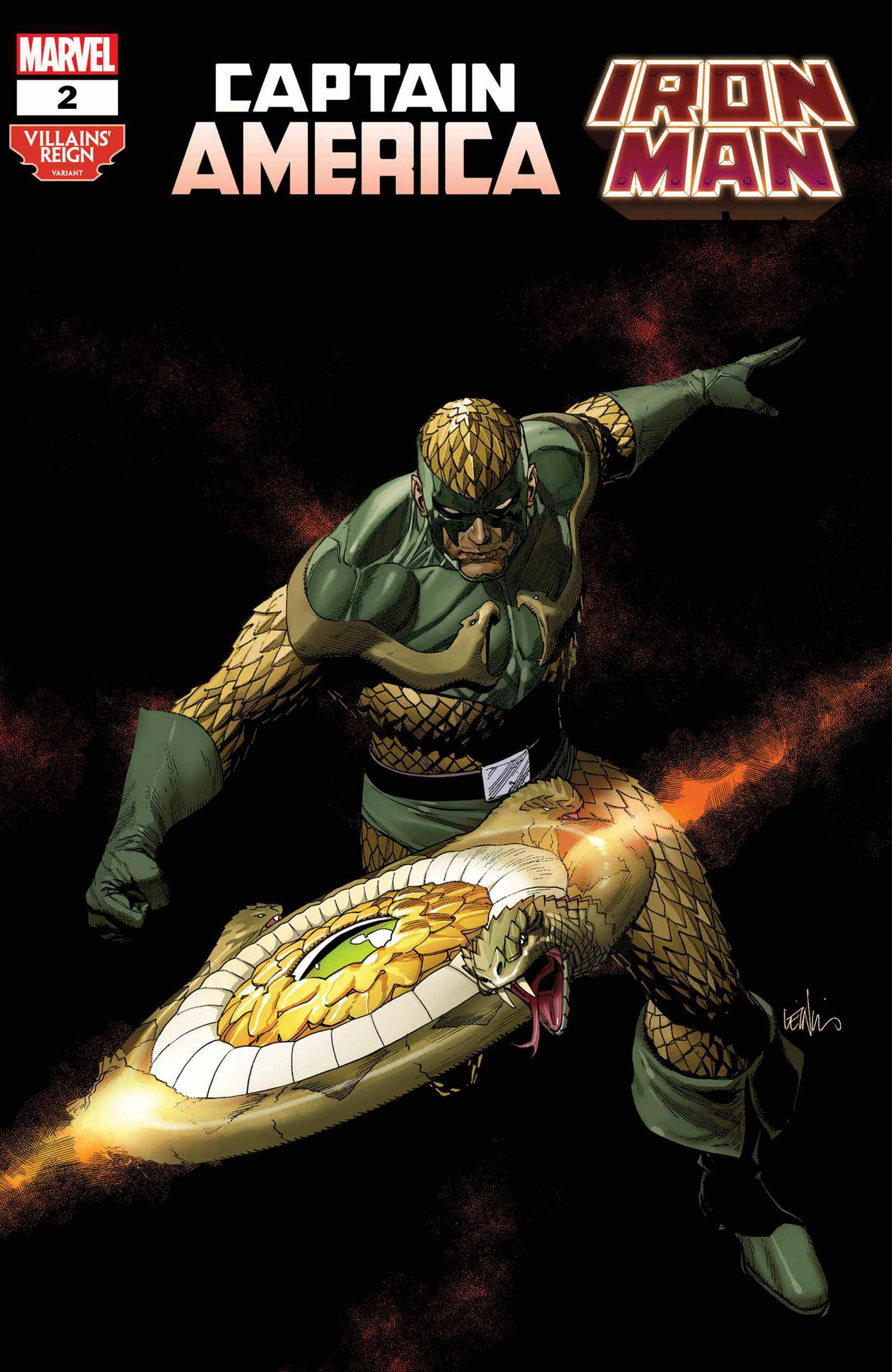 Couvertures des variantes de Marvel's Villains' Reign