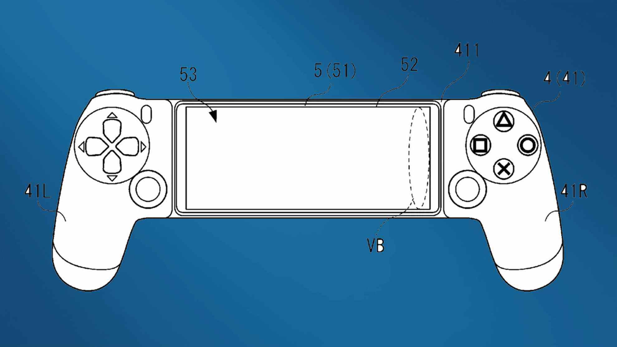 Brevet de contrôleur de téléphone PlayStation