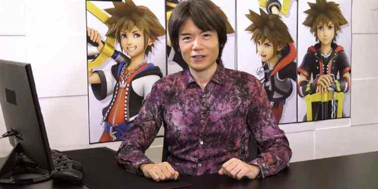 Sakurai dit "C'est probablement mieux de m'oublier pendant un moment"
