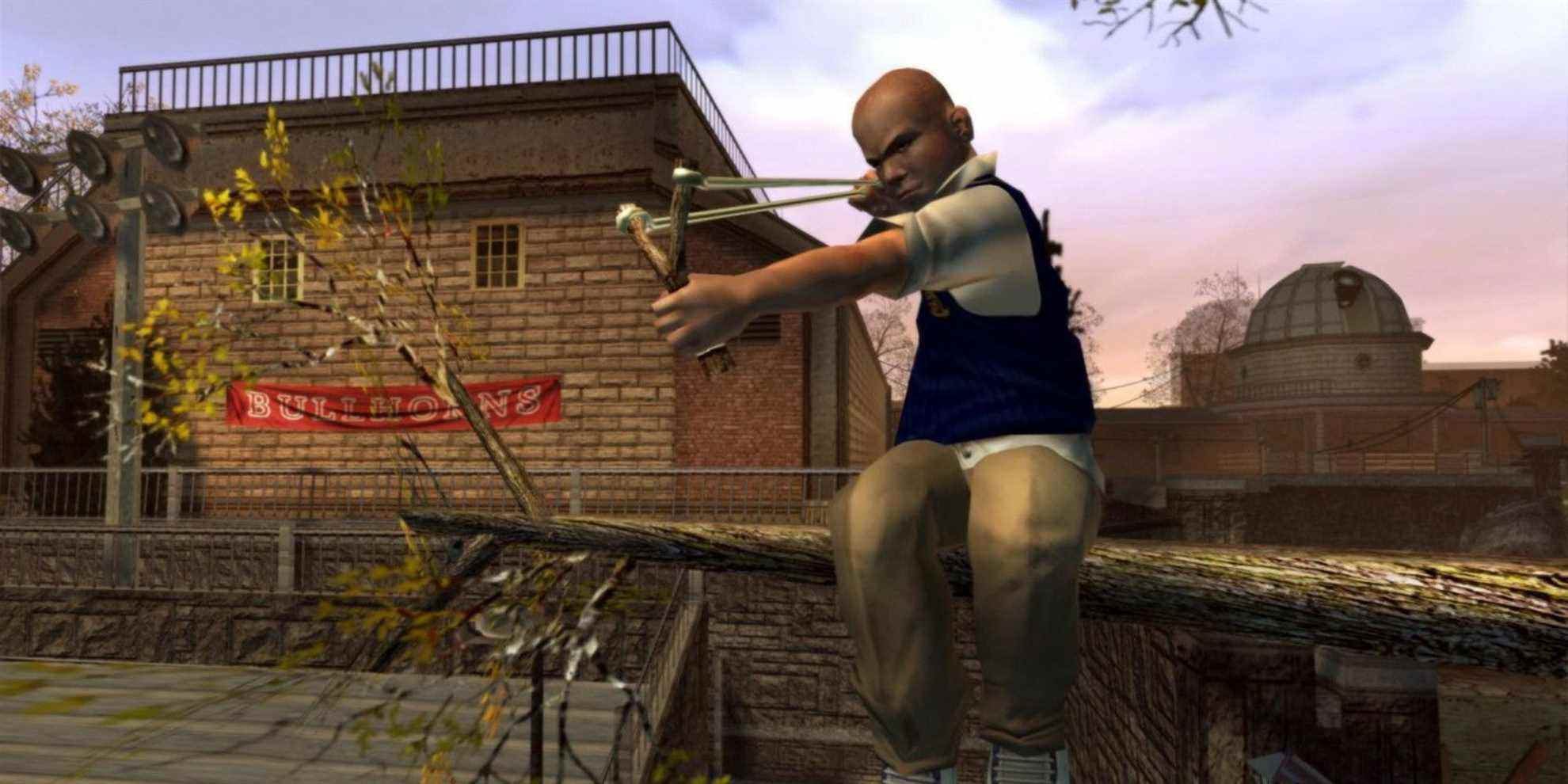 Bully 2 aurait laissé les joueurs toucher des brins d'herbe individuels
