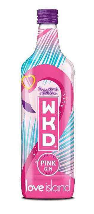 WKD Alcoholic Mix saveur de gin rose - 700ml (Love Island Edition)