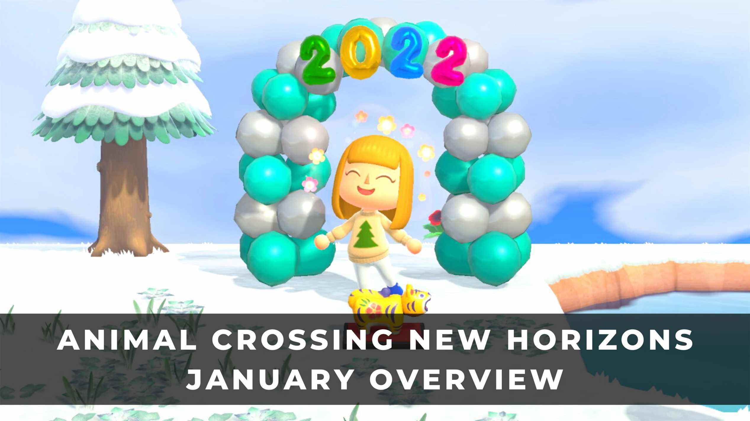 Animal Crossing New Horizons: Aperçu de janvier
