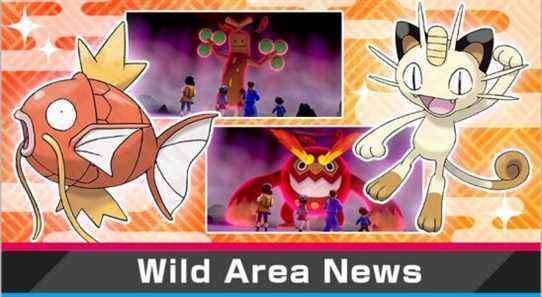 L'événement Pokemon Sword and Shield Max Raid Battle a Shiny Magikarp