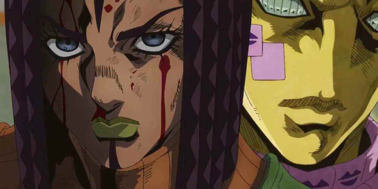 Ermes avec son stand, baiser