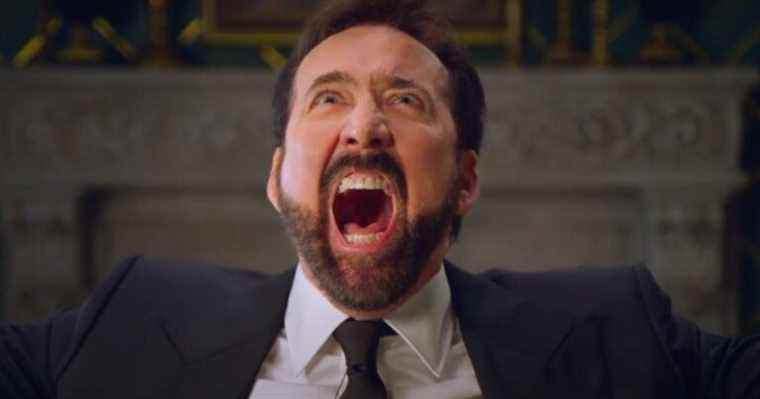 Nicolas Cage taquine une performance de Dracula drôle et unique à Renfield
