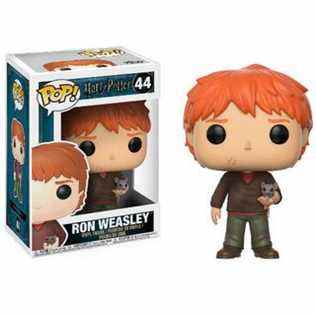 Harry Potter : Ron Weasley avec Croûtard Pop !  Figurine en vinyle