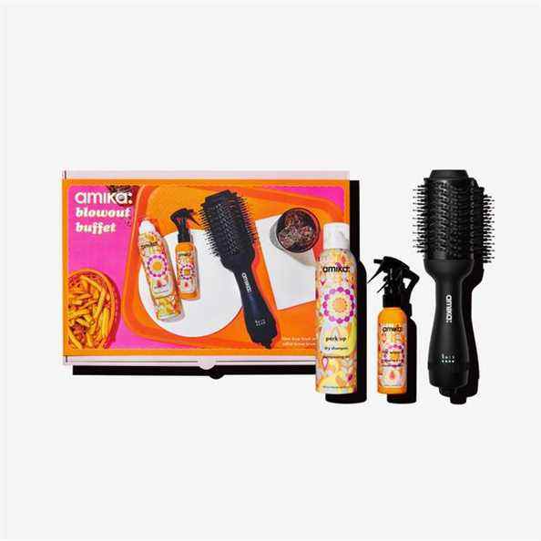 Ensemble de brosses pour sèche-cheveux Amika Blowout Buffet