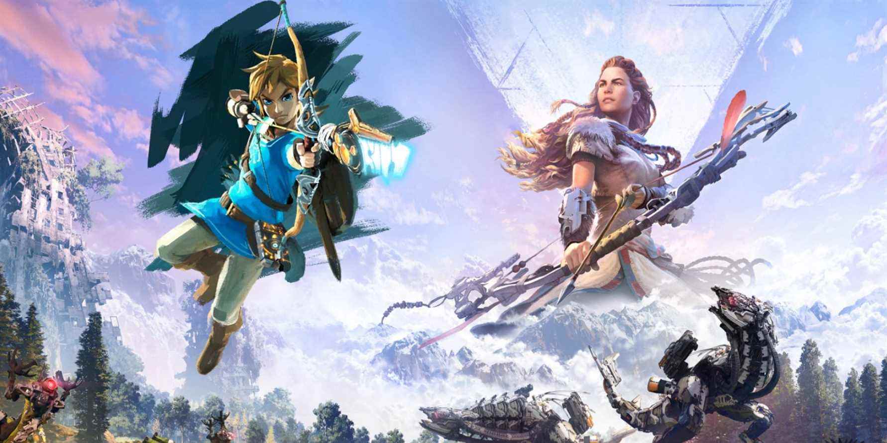 Zelda: Breath of the Wild 2 devrait prendre une leçon de tir à l'arc d'Horizon Zero Dawn
