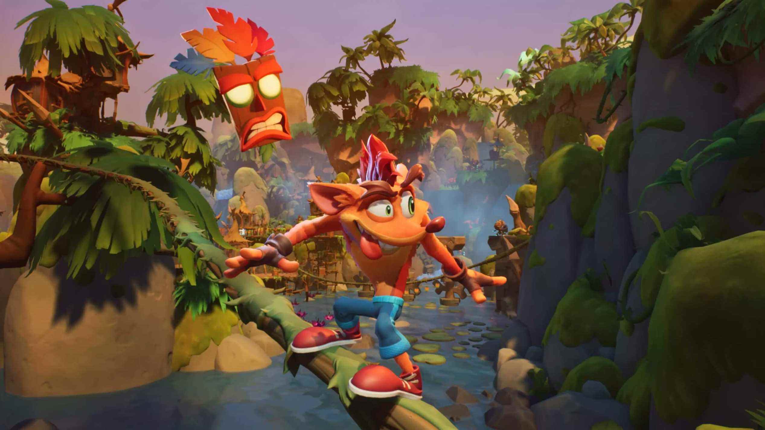 Captures d'écran de Crash Bandicoot 4-8