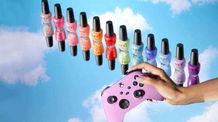 Enfin, votre vernis à ongles peut correspondre à votre manette Xbox