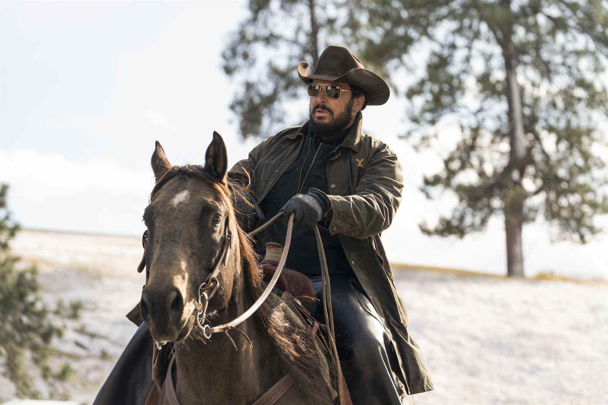 Cole Hauser dans le rôle de Rip à Yellowstone