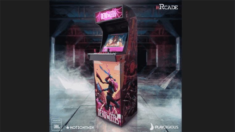 iiRcade révèle une armoire d'arcade premium Dead Cells avec le son JBL
