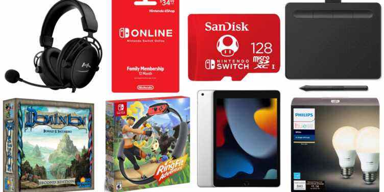 Les meilleures offres du jour : ensemble Nintendo Switch Online + carte microSD, iPads et plus