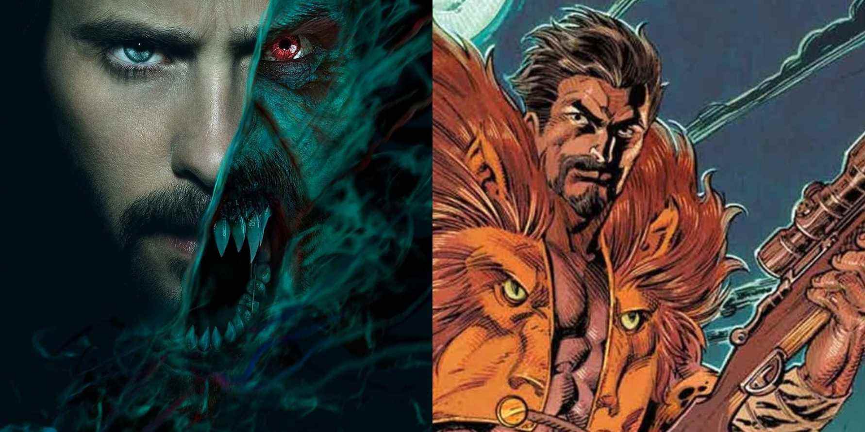 Morbius pourrait-il déterminer l'avenir du film Kraven ?
