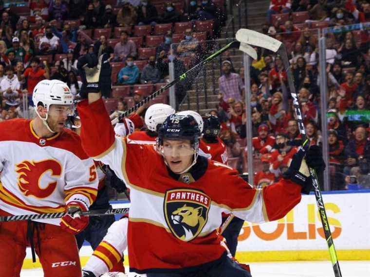 INSTANTANÉS : Flammes refroidies par les Panthers en Floride