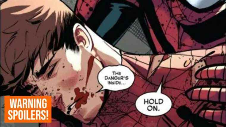 Peter Parker perd son nom de super-héros (et presque sa vie) dans Amazing Spider-Man #75