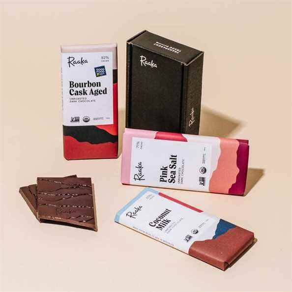 Coffret Trio de Meilleures Ventes de Chocolats Raaka