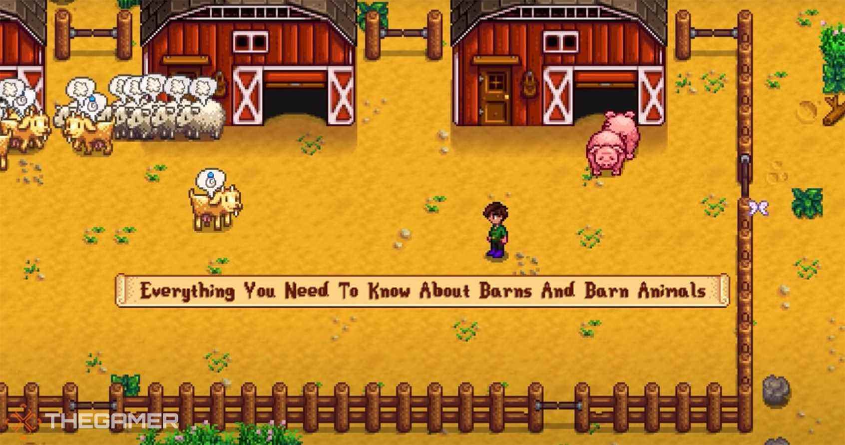 Stardew Valley: Tout ce que vous devez savoir sur les granges et les animaux de grange
